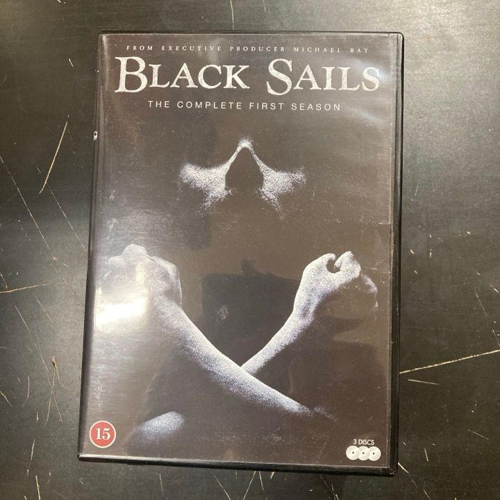 Black Sails - Kausi 1 3DVD (VG-VG+/M-) -tv-sarja-